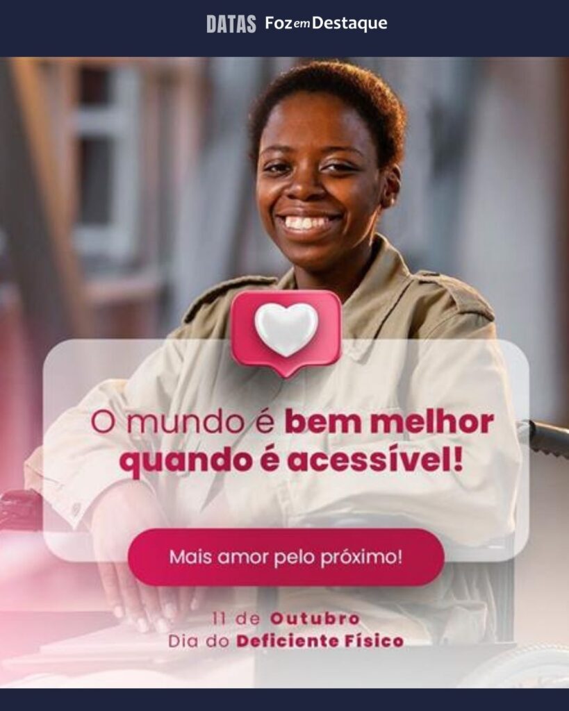 Datas 11 de outubro 2024 Foz em Destaque