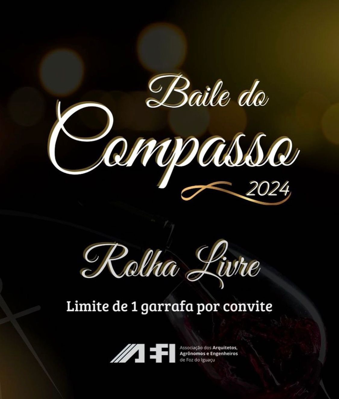 Baile do Compasso 2024 AEFI movimenta sociedade! ✨ Prepare-se: vem aí o Baile do Compasso 2024! ✨
