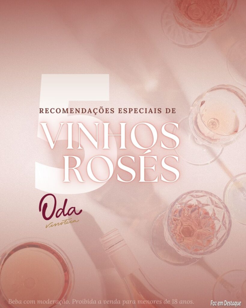 Vinhos Rosés Oda Vinoteca
fozemdestaque #merchandising #colunasocial #sociedadefoz #sociedadetrinacional #odavinoteca #odadutyfree #vinho #vinhorose #roses #puertoiguazú #fozdoiguaçu
