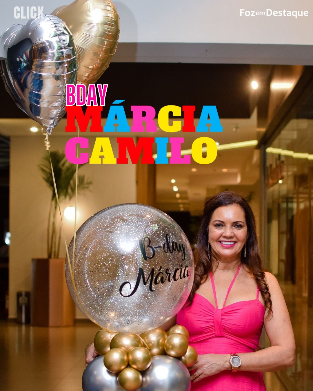 Celebrando a Vida: Aniversário de Márcia Camilo no Le Mir 1