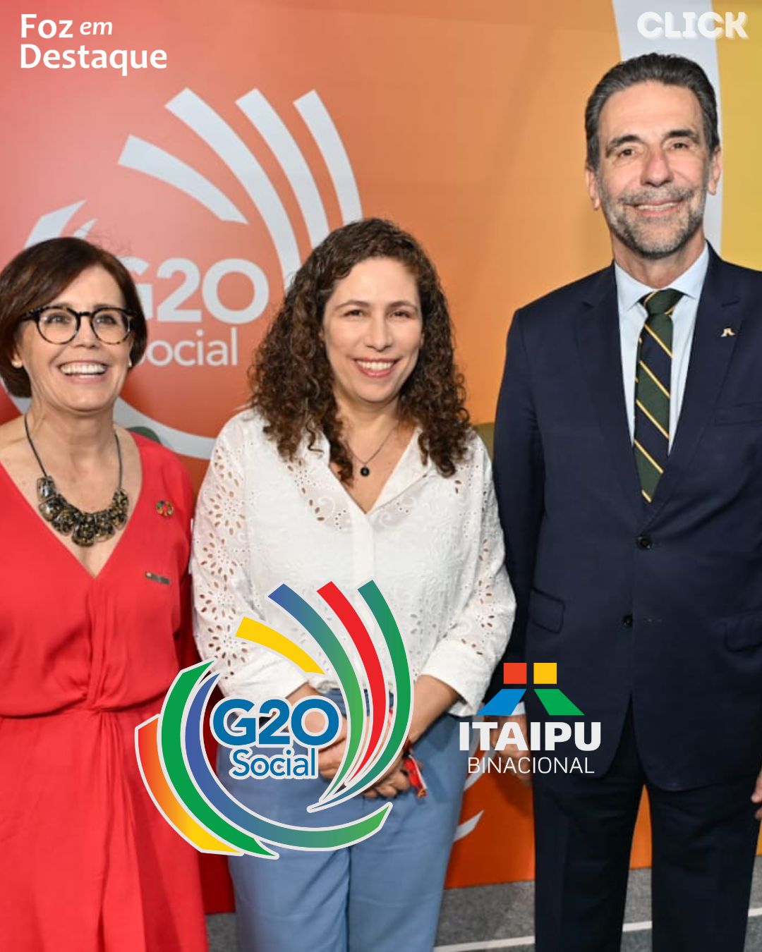 ENIO VERRI, diretor-geral da ITAIPU, participa do G20 Social 1