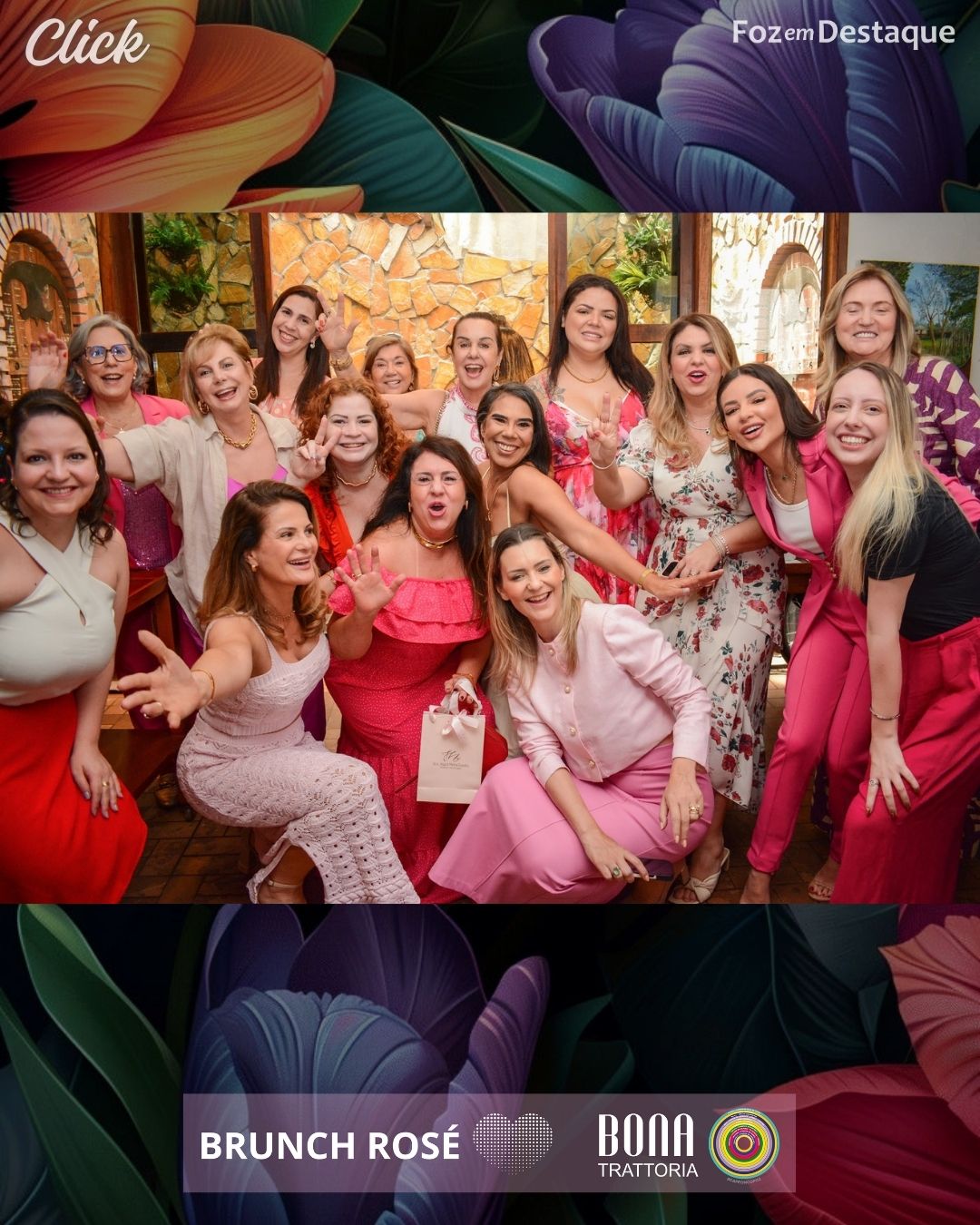 4ª EDIÇÃO DO BRUNCH ROSÉ EM PROL DO ONCOFOZ 10