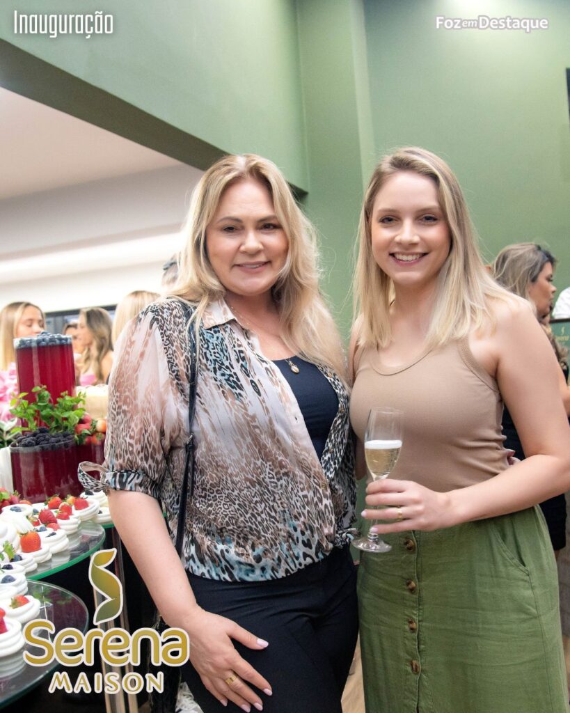 INAUGURAÇÃO SERENA MAISON FOZ - FERNANDA MONTORO BURKLE -0 DULCI FRITZEN - JOZYE FRITZEN