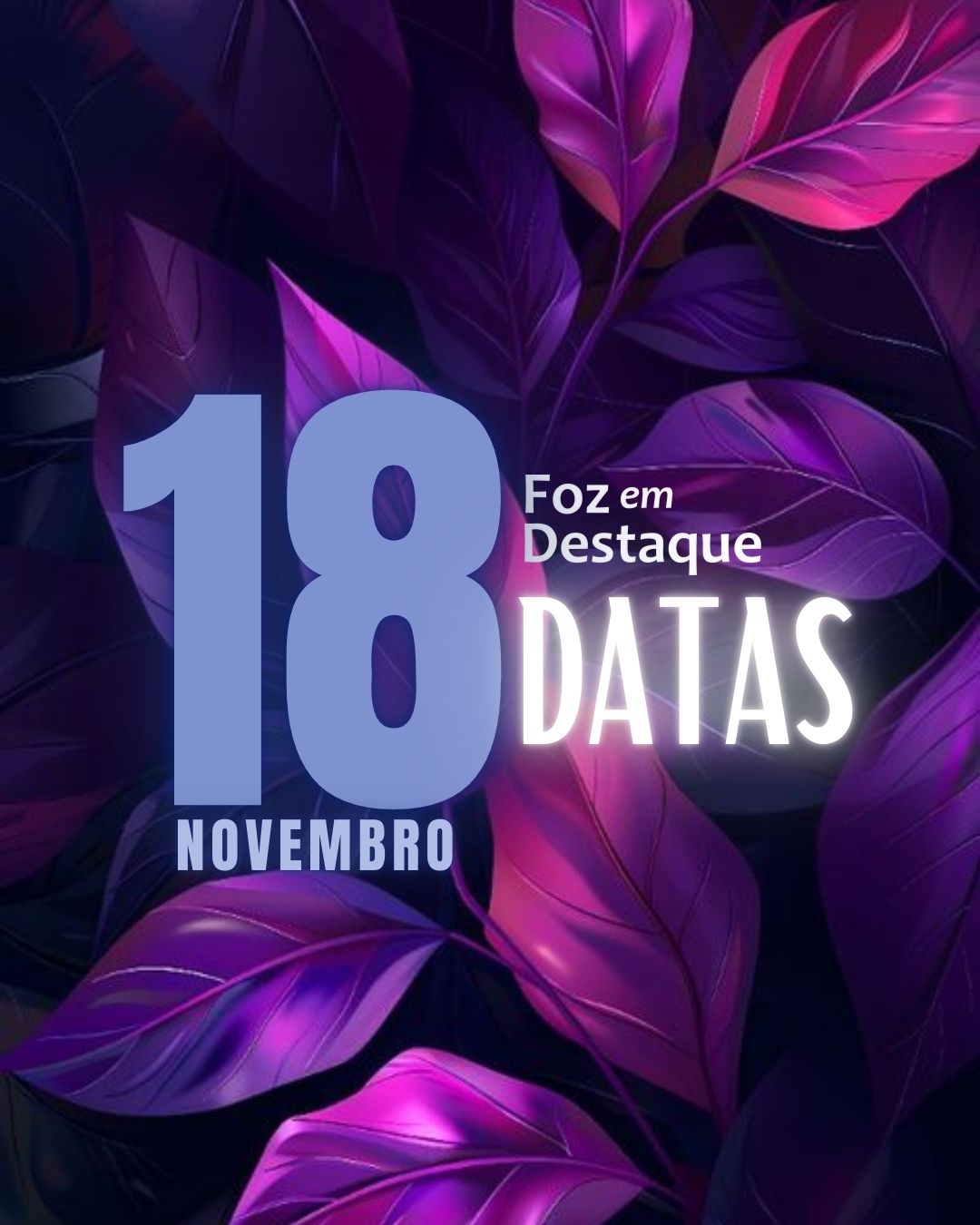 Datas 18 de novembro 2024 4