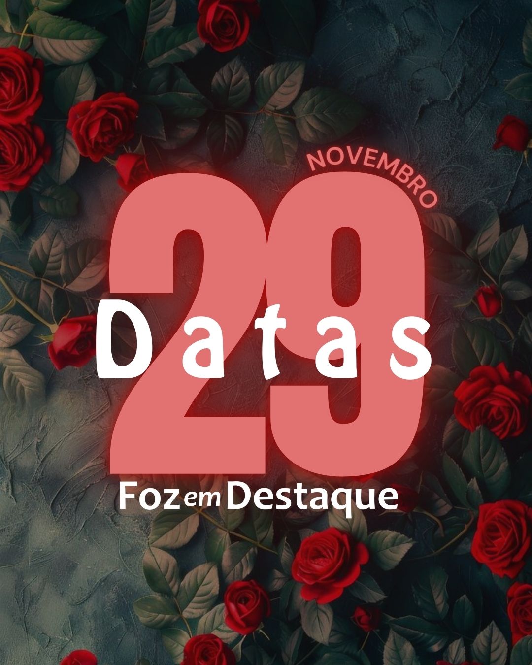 Datas 29 de novembro 2024 4
