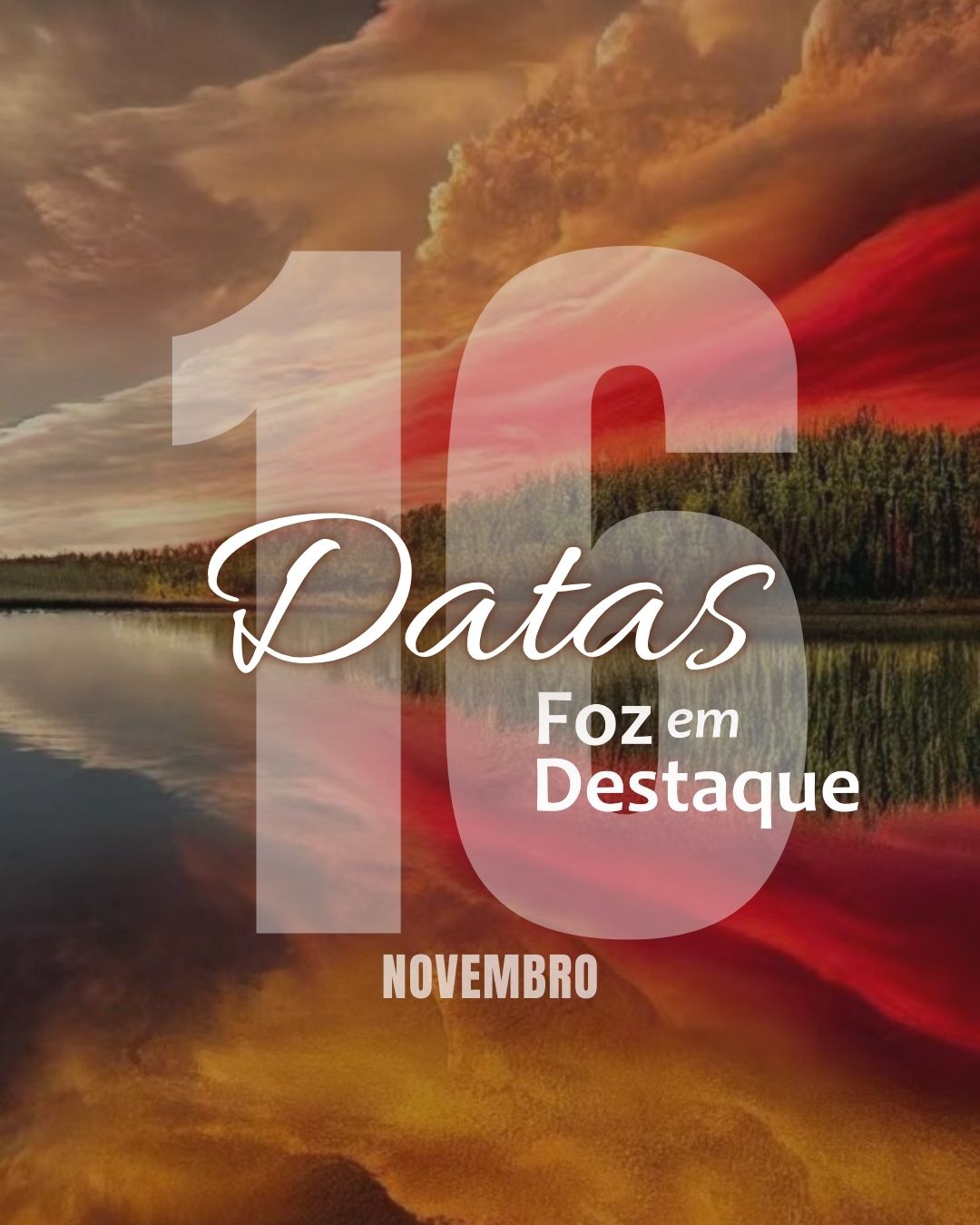 Datas 16 de novembro 2024 4