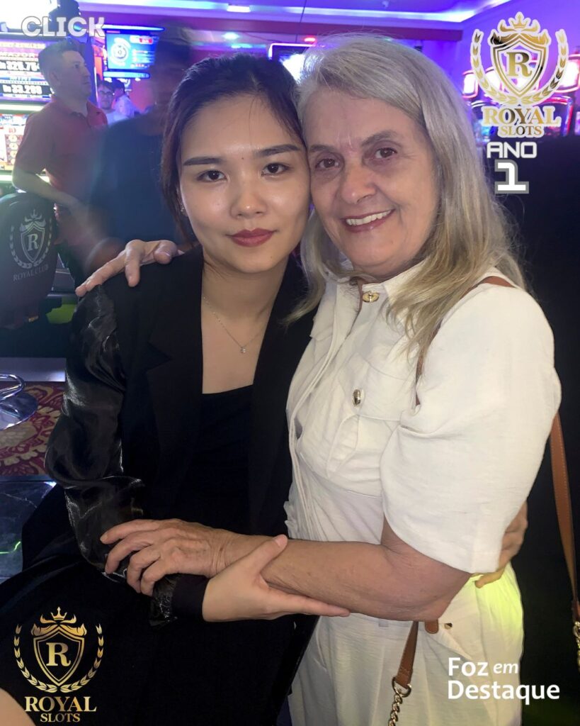 ROYAL SLOTS CASINO 1ANO ABEL LEYES - MERY KRUEGER - CIUDAD DEL ESTE - CASSINO EM FOZ - CASSINO NO PARAGUAI - CASSINO - FOZ EM DESTAQUE