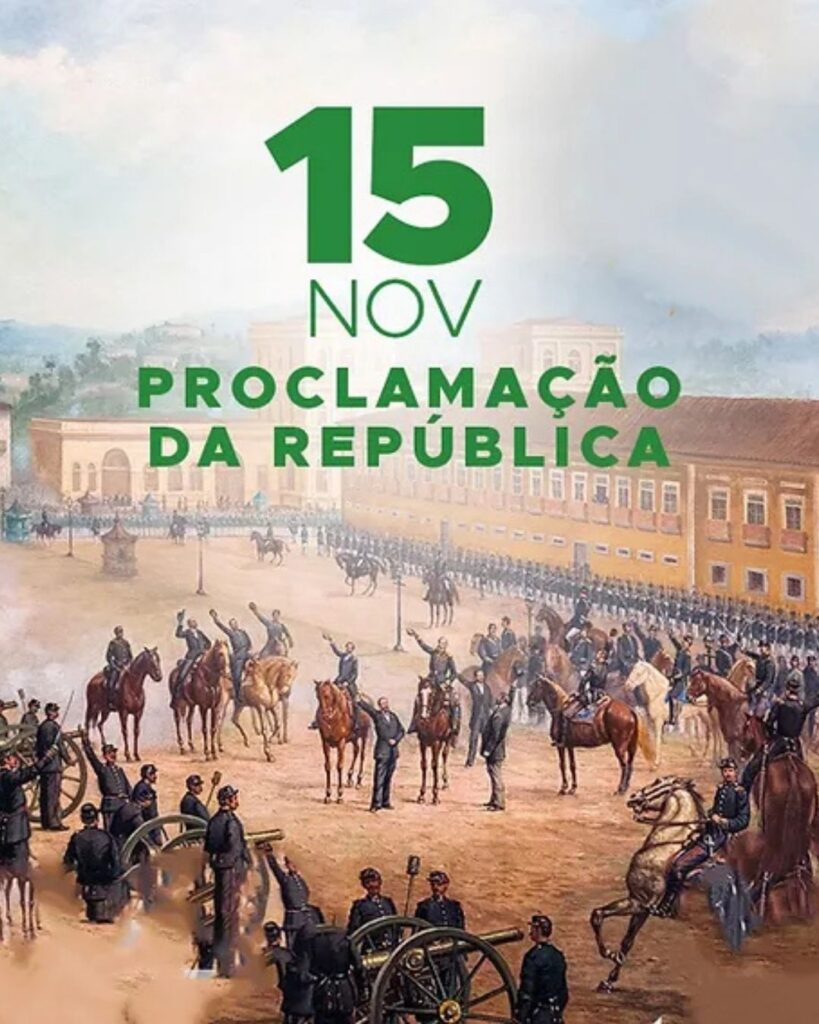 Dia da Proclamação da República
Datas 15 de novembro 2024 - Foz em Destaque "Sua Vida mais divertida"