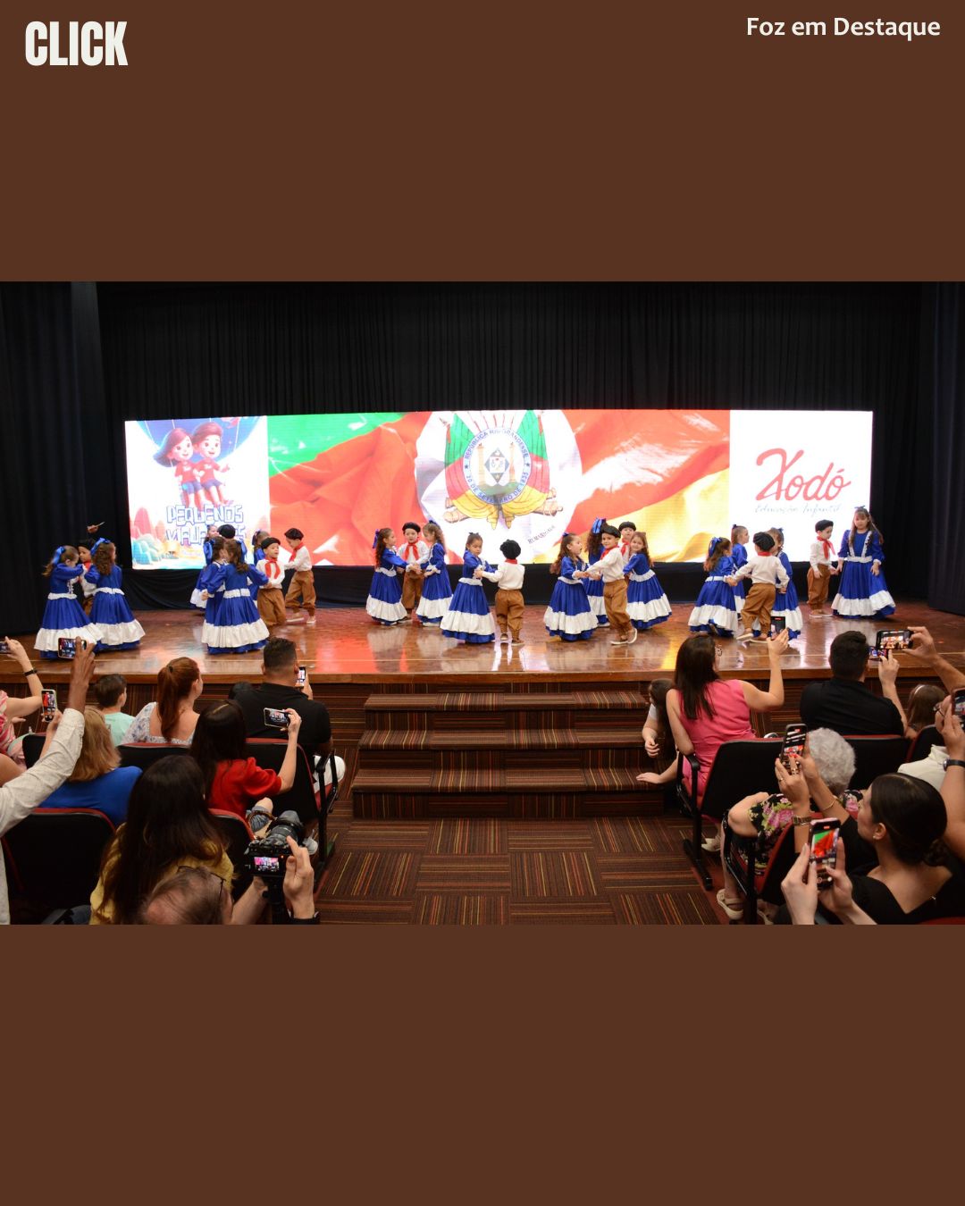 Alunos do Xodó Dinâmica dão show em apresentação 1