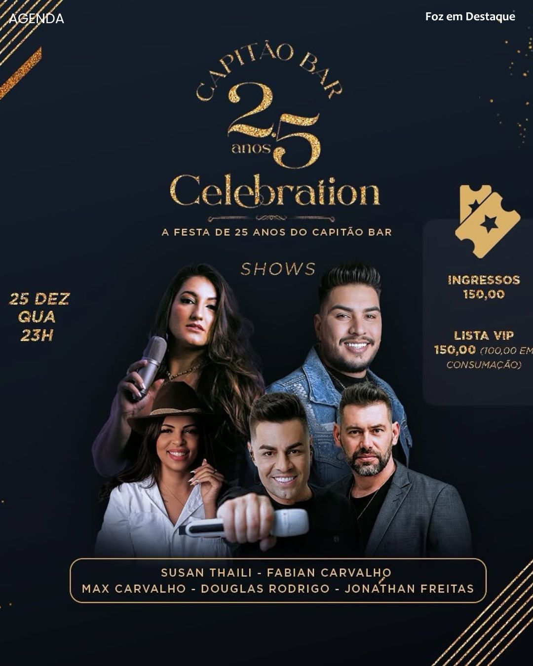 CAPITÃO BAR COMEMORA 25 ANOS DE SUCESSO 1