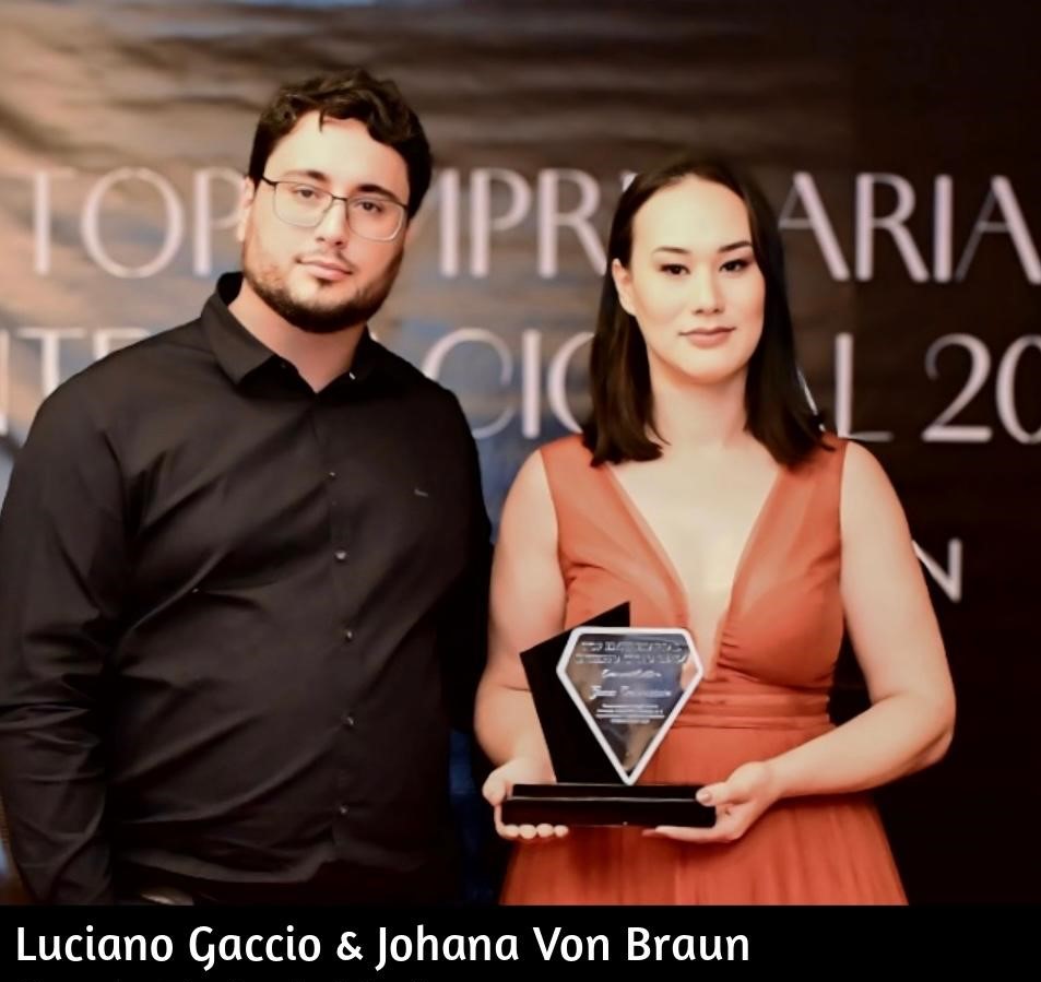 LUCIANO GACCIO e JOHANA VON BRAUN são proprietários da Vinoteca Gaccio Exclusividades, localizada no coração de Puerto Iguazú.