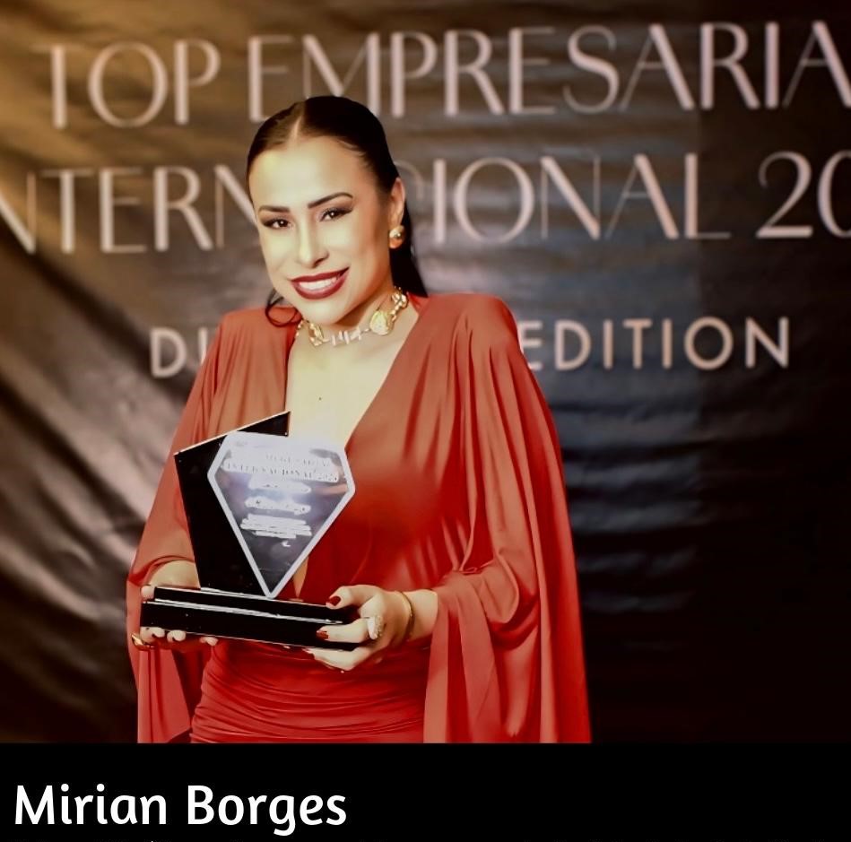MIRIAN BORGES é uma mulher multifacetada: mãe, esposa, cristã e empresária.