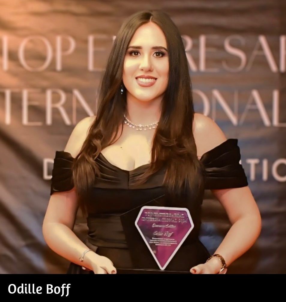 ODILE BOFF é uma empresária visionária, Licenciada em Administração de Empresas e Coach Ontológico.
É a CEO da Bio Sthetic International,