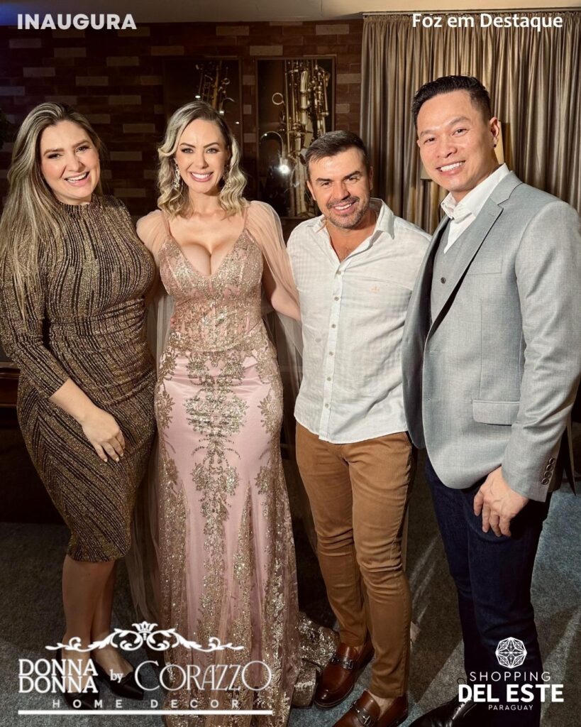 DONNA DONNA CORAZZO HOMEDECOR REJANE PAULETTI - MATTEUS AMARAL (ALEGRETE) - ROBERTO VILELLA - TATIANE OLIVEIRA - SHOPPING DEL ESTE - CIUDAD DEL ESTE - PY - LUIS CHANG