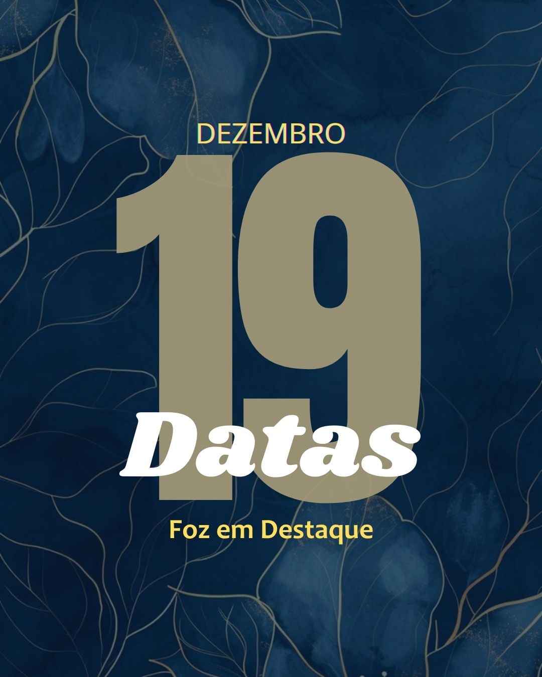 Datas 19 de dezembro 2024 4