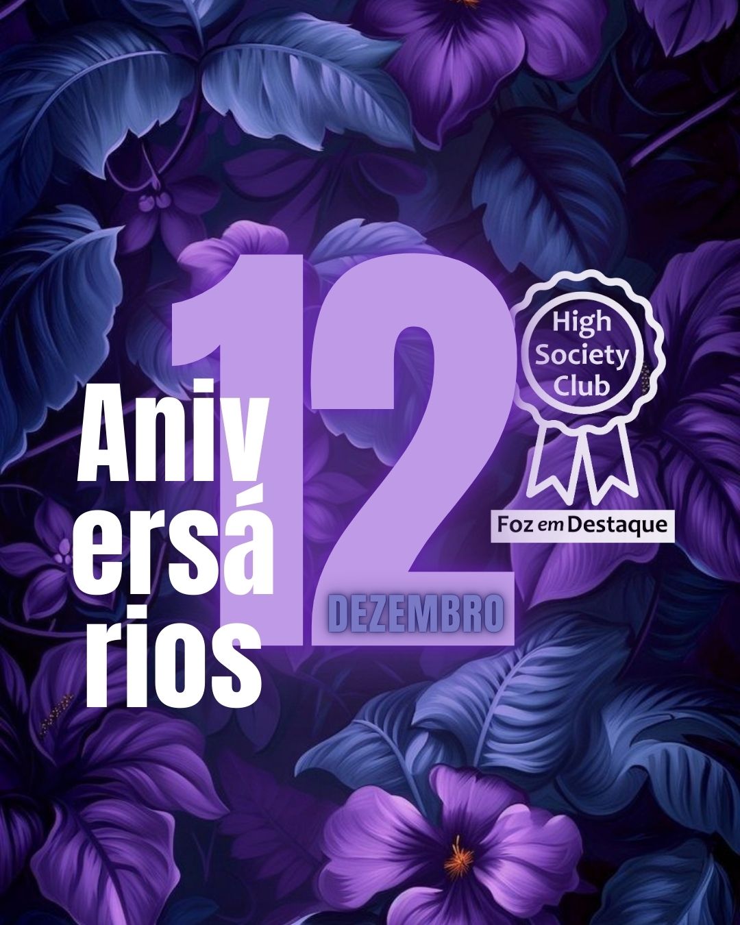 Aniversários 12 de Dezembro 2024 8
