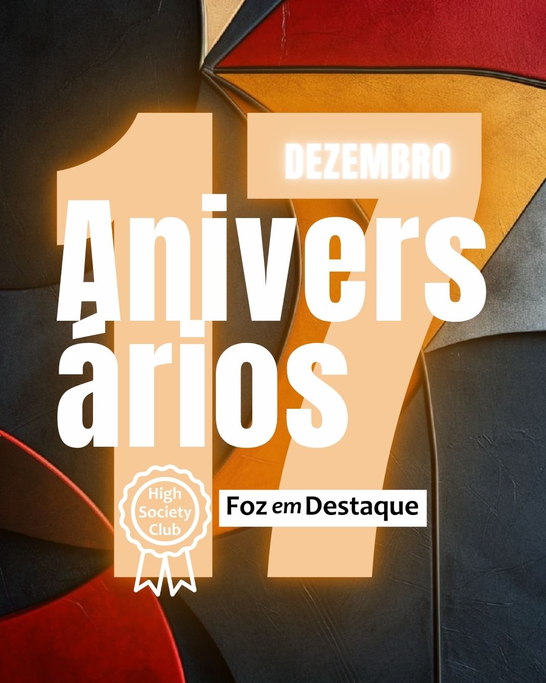 Aniversários 17 de Dezembro 2024 8