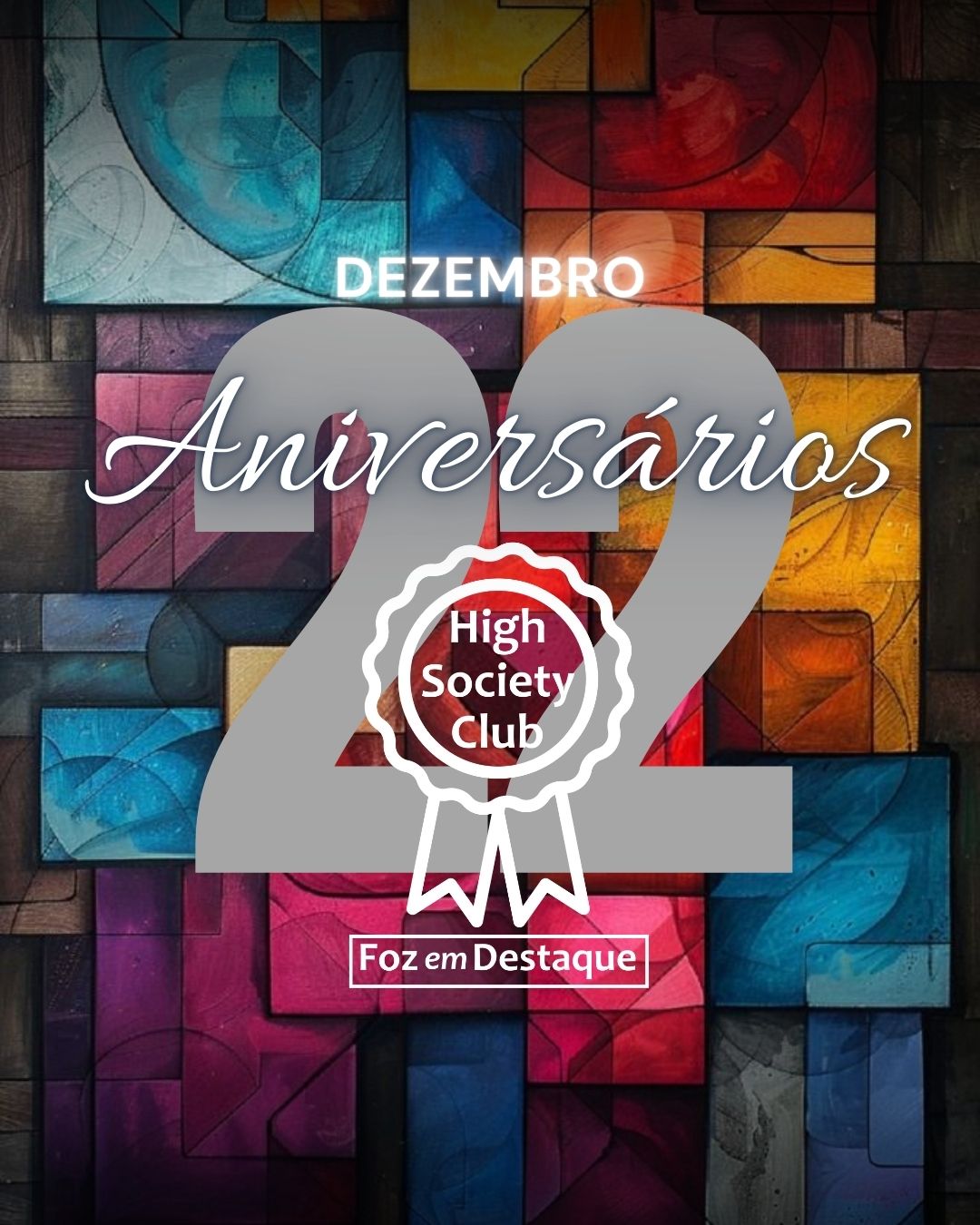 Aniversários 22 de Dezembro 2024 9