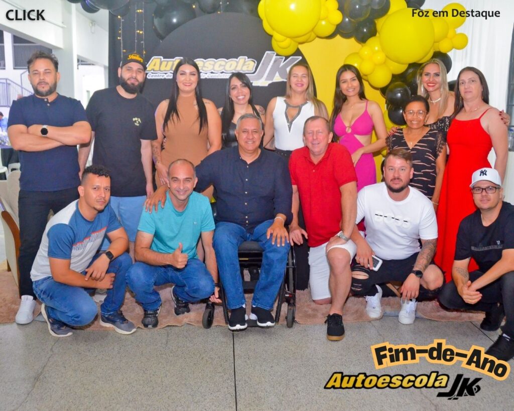 CONTRATERNIZAÇÃO AUTOESCOLAS JK FOZ - VANDERLEI MATRIACARDI, DANIELA BLASINS - NELSI PAZ, ITO DOS SANTOS