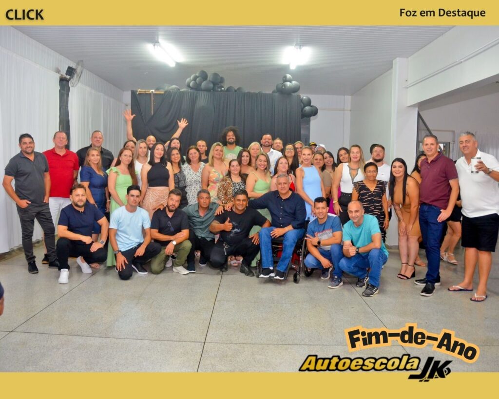 CONTRATERNIZAÇÃO AUTOESCOLAS JK FOZ - VANDERLEI MATRIACARDI, DANIELA BLASINS - NELSI PAZ, ITO DOS SANTOS