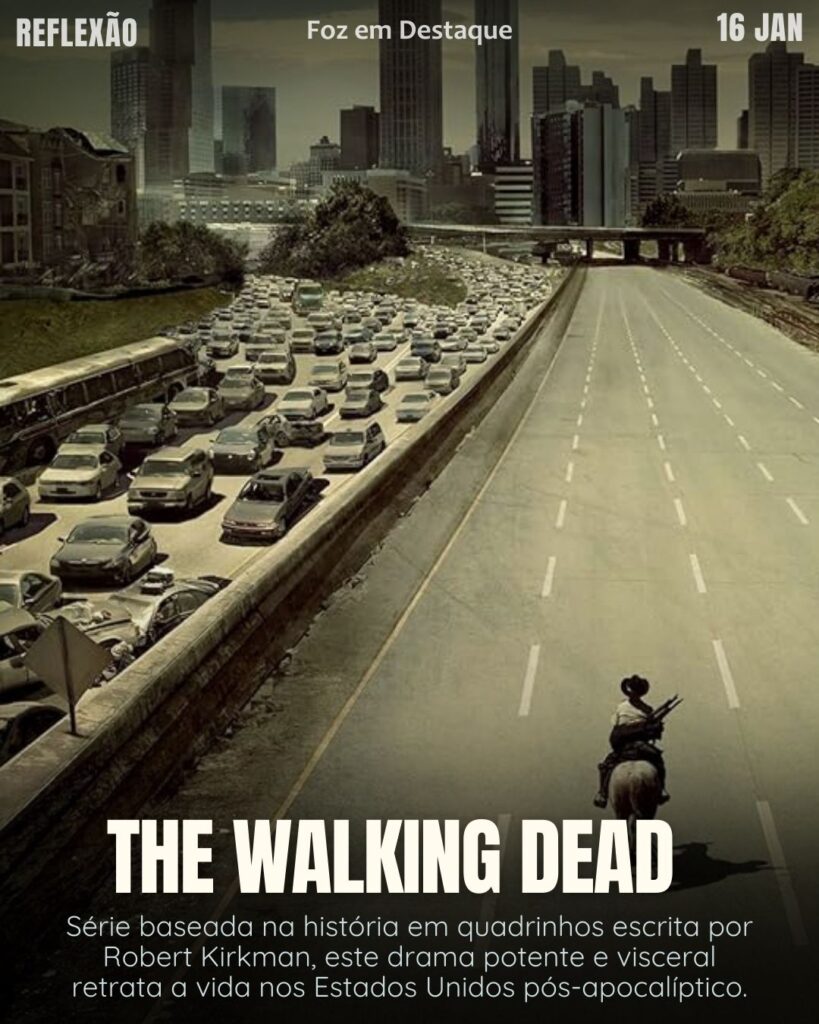“ Esse som que você ouve é Deus rindo enquanto você faz planos.” (The Walking Dead)
Reflexão 16 de janeiro 2025 Foz em Destaque "Sua Vida mais divertida!!!"