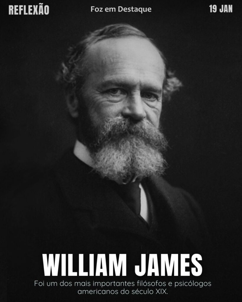 “Pessimismo leva à fraqueza, otimismo ao poder.” (William James)
Reflexão 19 de janeiro 2025 Foz em Destaque "Sua Vida mais divertida!!!"