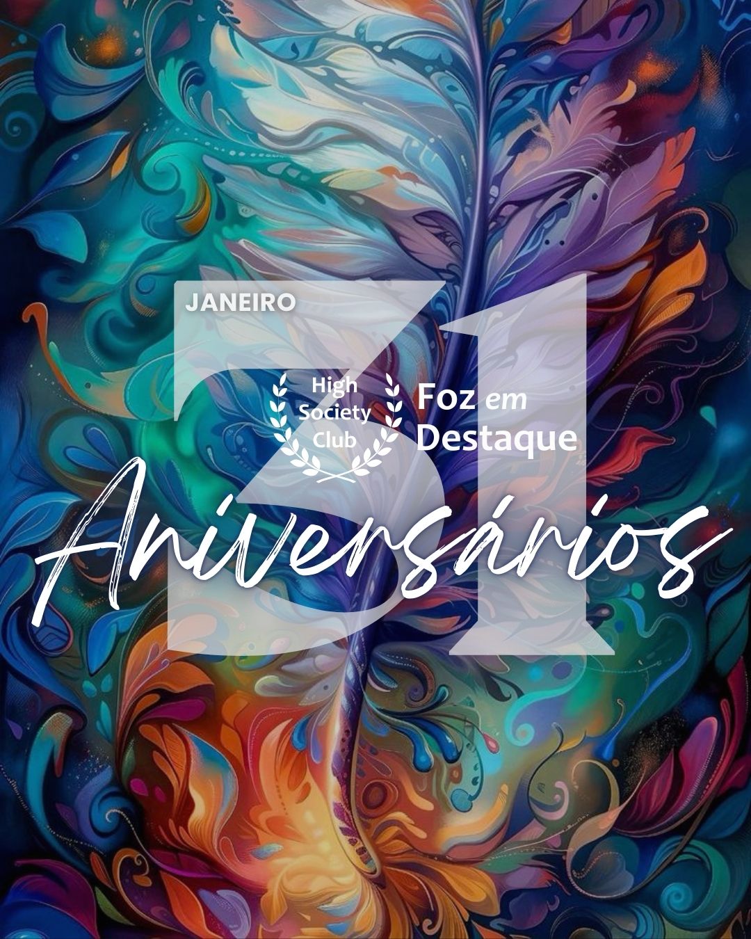 Aniversários 31 de Janeiro 2025 8