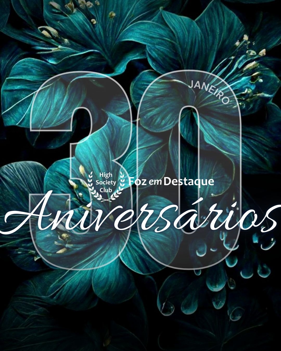 Aniversários 30 de Janeiro 2025 9