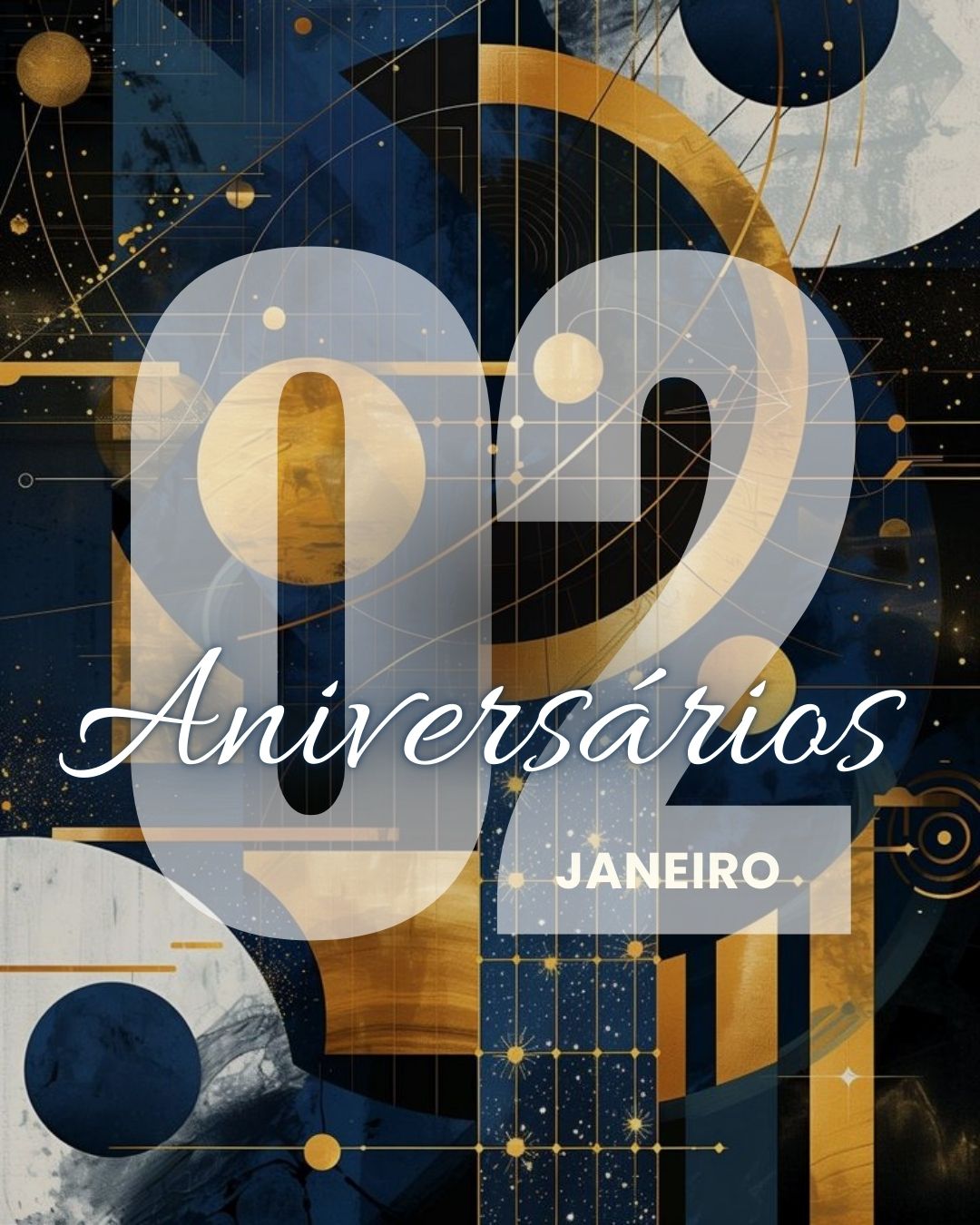 Aniversários 02 de Janeiro 2025 9