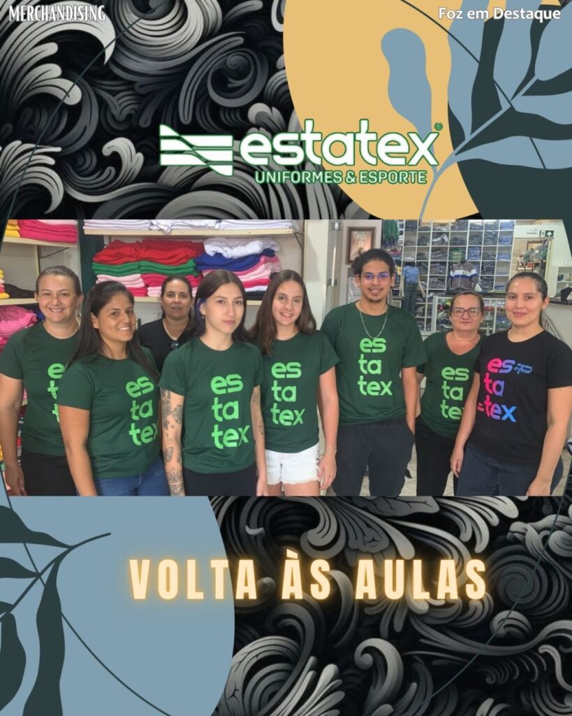 ESTATEX UNIFORMES VOLTA AS AULAS PAULO TREMARIM