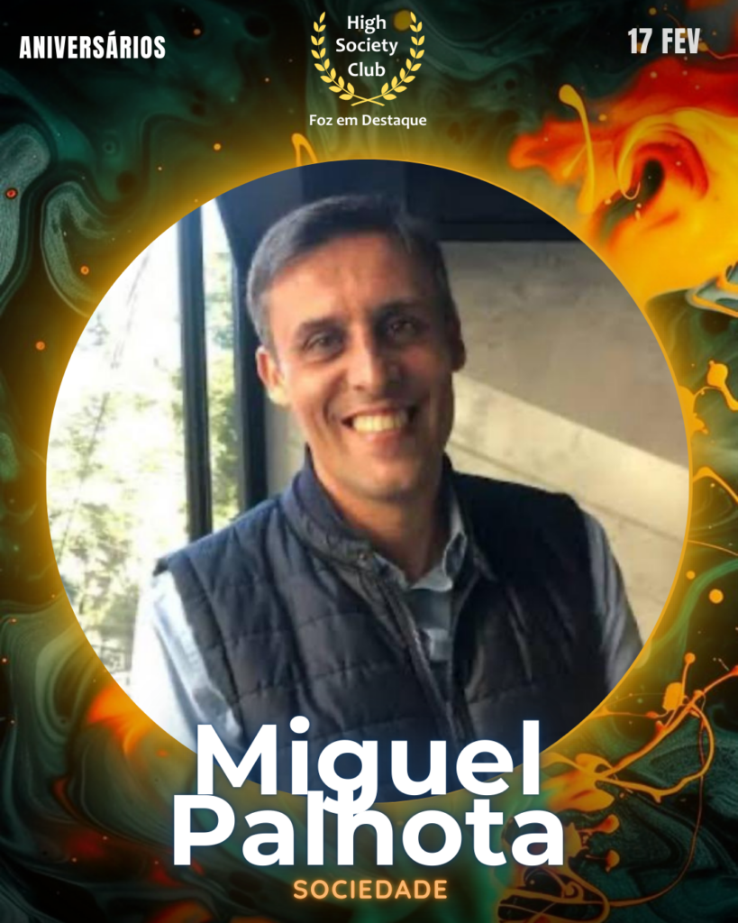 Miguel Palhota
Gerente
Iguassu Falls Golf Club
Aniversários 17 de Fevereiro 2025 Foz em Destaque High Society Club