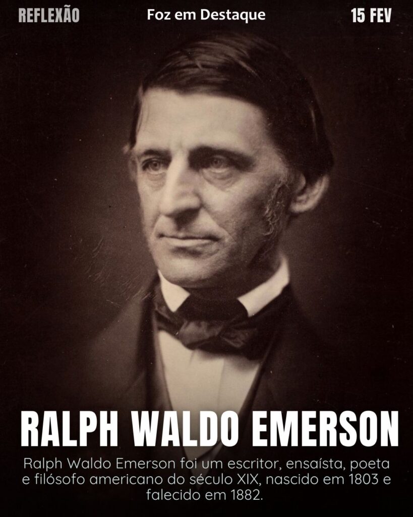 "O maior enganado é aquele que engana a si próprio."
(Ralph Waldo Emerson)
Reflexão 15 de fevereiro 2025 Foz em Destaque "Sua Vida mais divertida!!!"