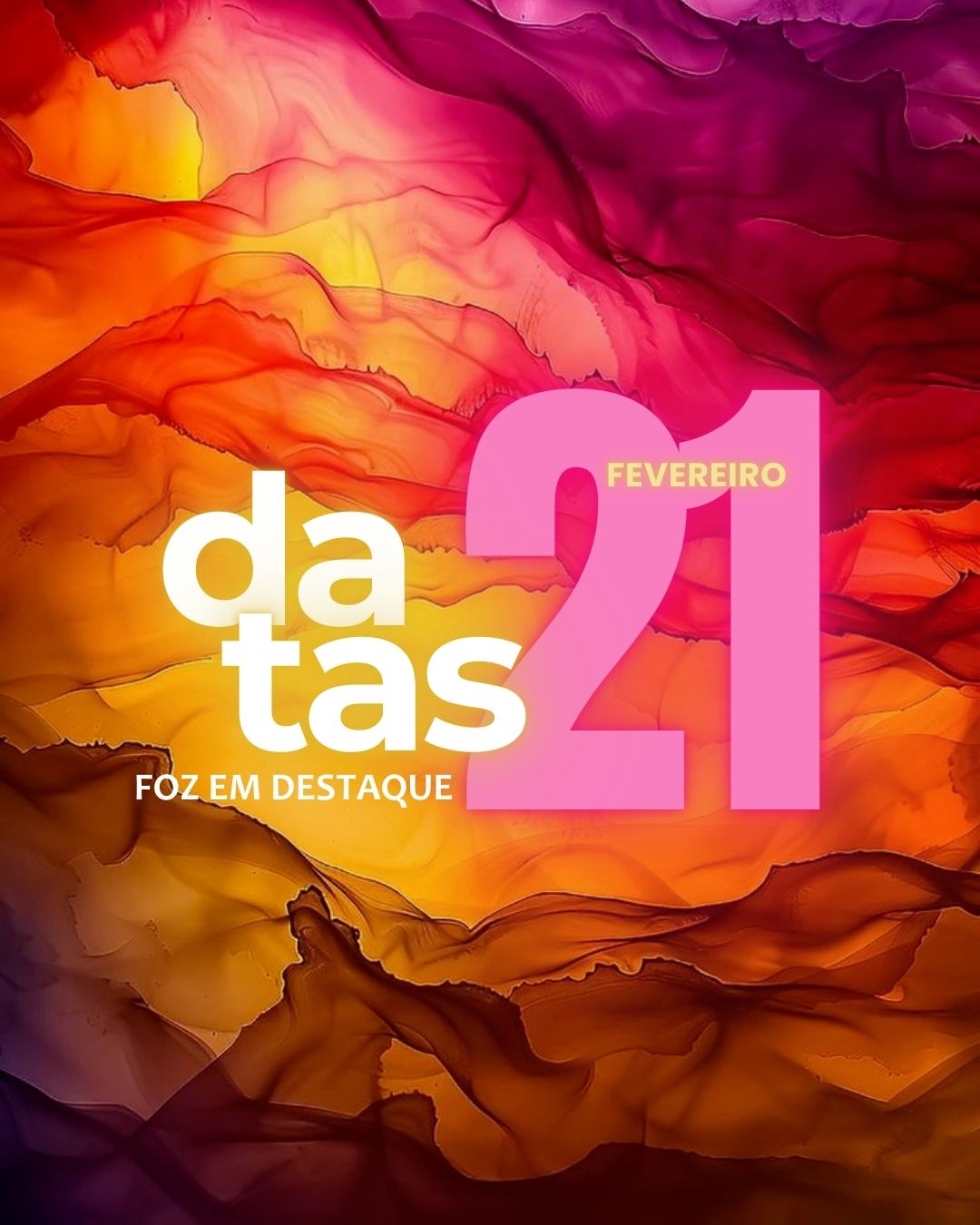 Datas 21 de Fevereiro 2025 4
