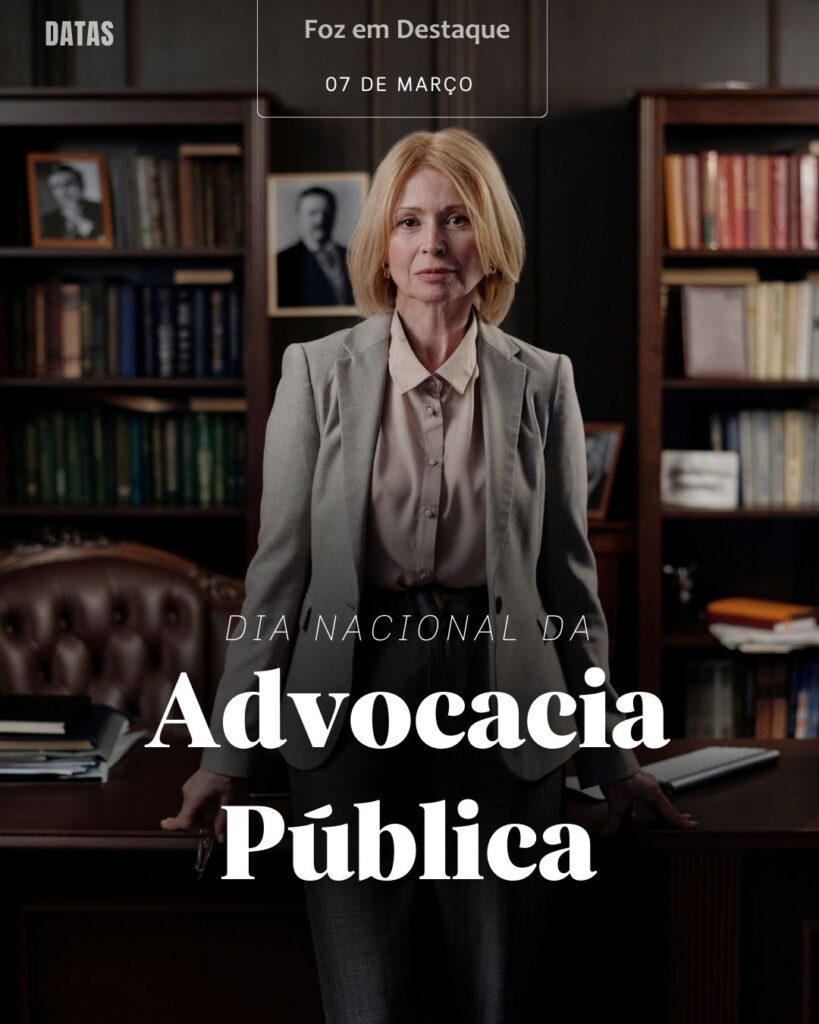 Dia Mundial da Oração - Dia do Fuzileiro Naval - Dia do Paleontólogo - Dia Nacional da Advocacia Pública
Datas 07 de março 2025 Foz em Destaque "Sua Vida mais divertida"