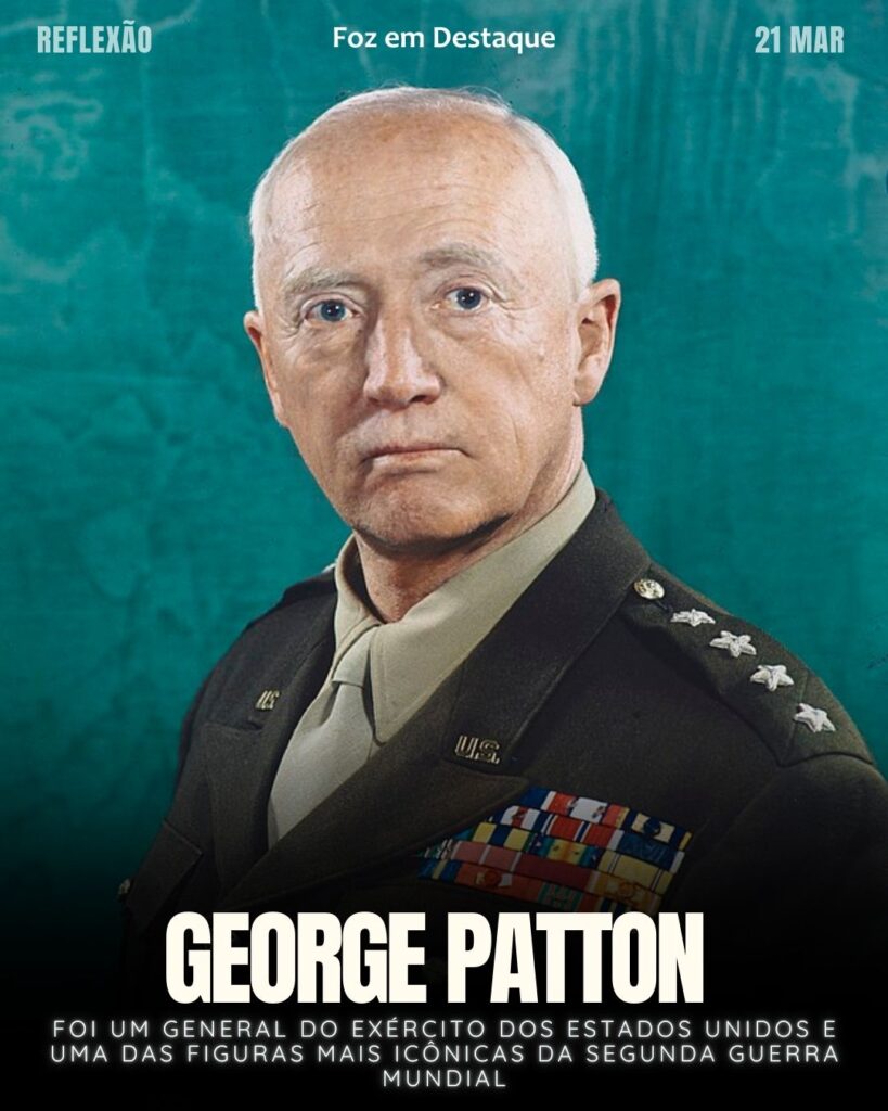 "Nunca diga às pessoas como fazer as coisas. Diga-lhes o que deve ser feito e elas surpreenderão você com sua engenhosidade." (George Patton)
Reflexão 21 de março 2025 Foz em Destaque "Sua Vida mais divertida!!!"