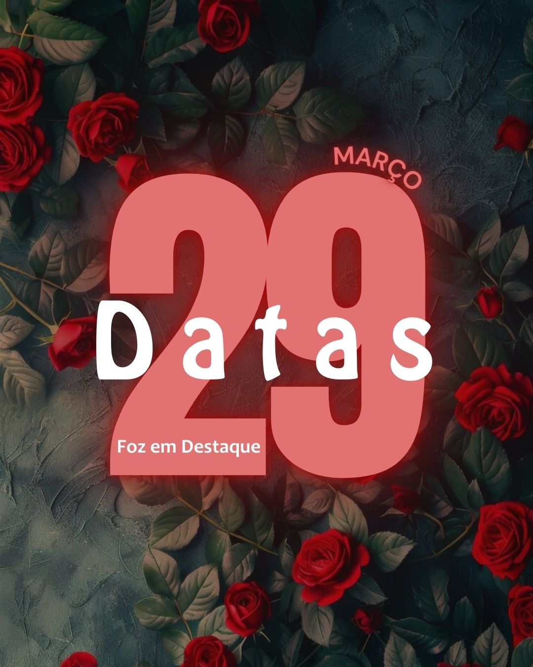 Datas 29 de Março 2025 4