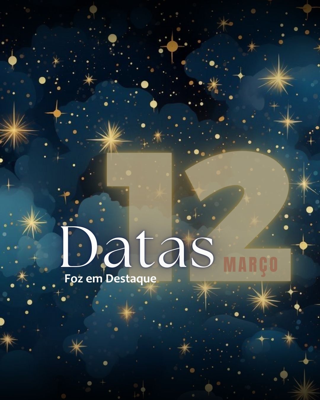 Datas 12 de março 2025 4