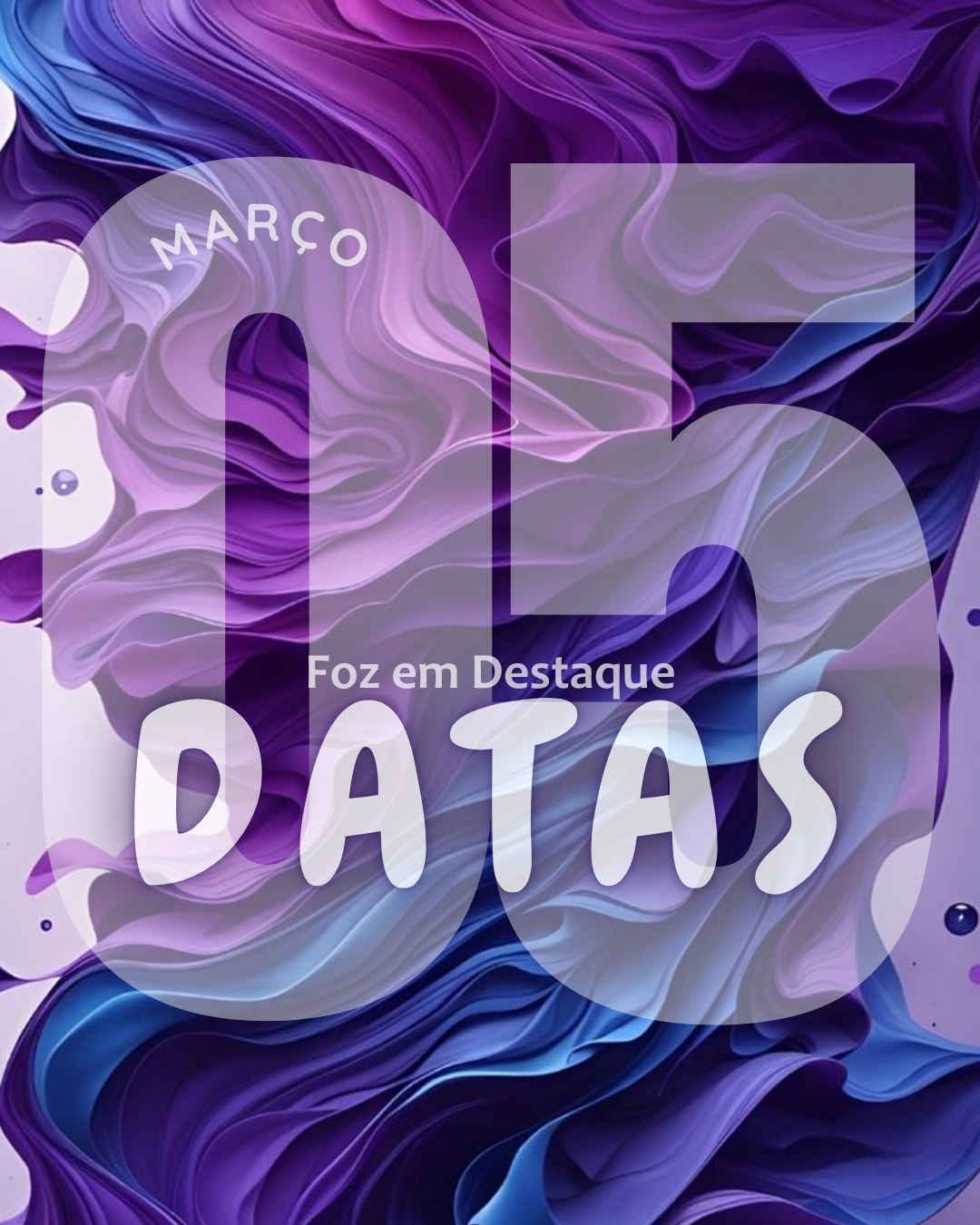 Datas 05 de março 2025 4