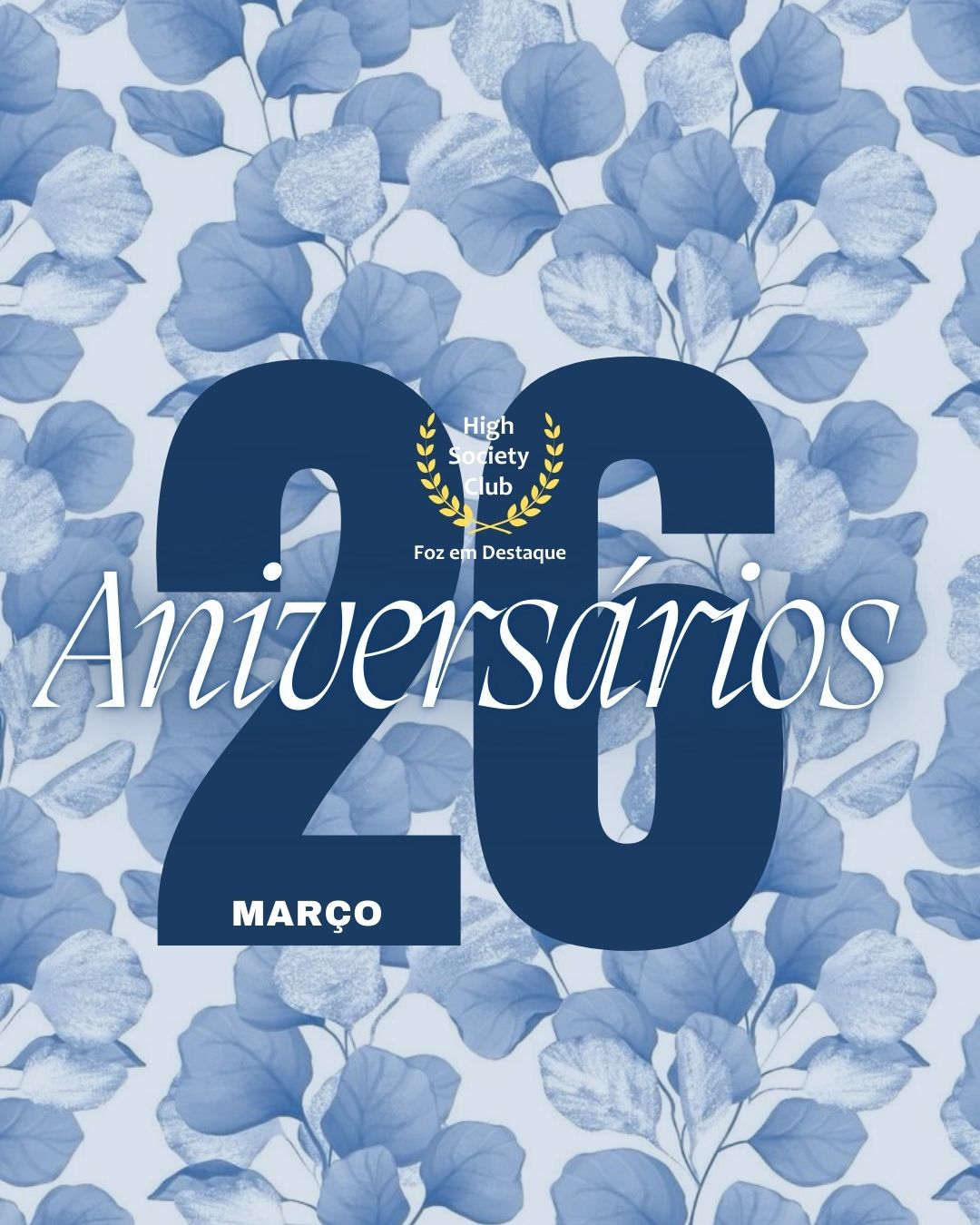 Aniversários 26 de Março 2025 8