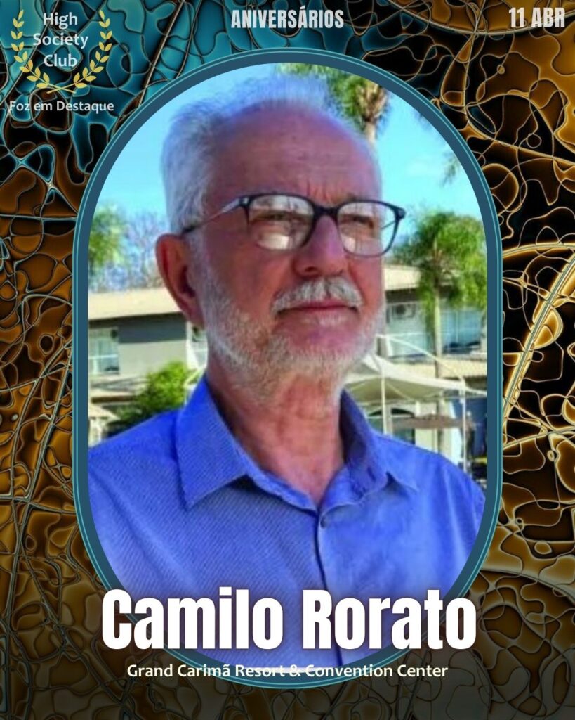 Camilo Rorato
Grand Carimã Resort & Convention Center
Aniversários 11 de Abril 2025 FozemDestaque High Society Club