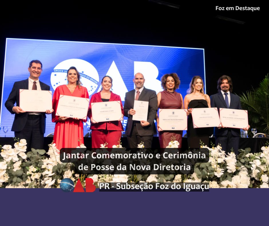 POSSE OAB FOZ STATEREZINHA Dr. Rogério Oscar Botelho - Dra. Graciela Iurk Marins