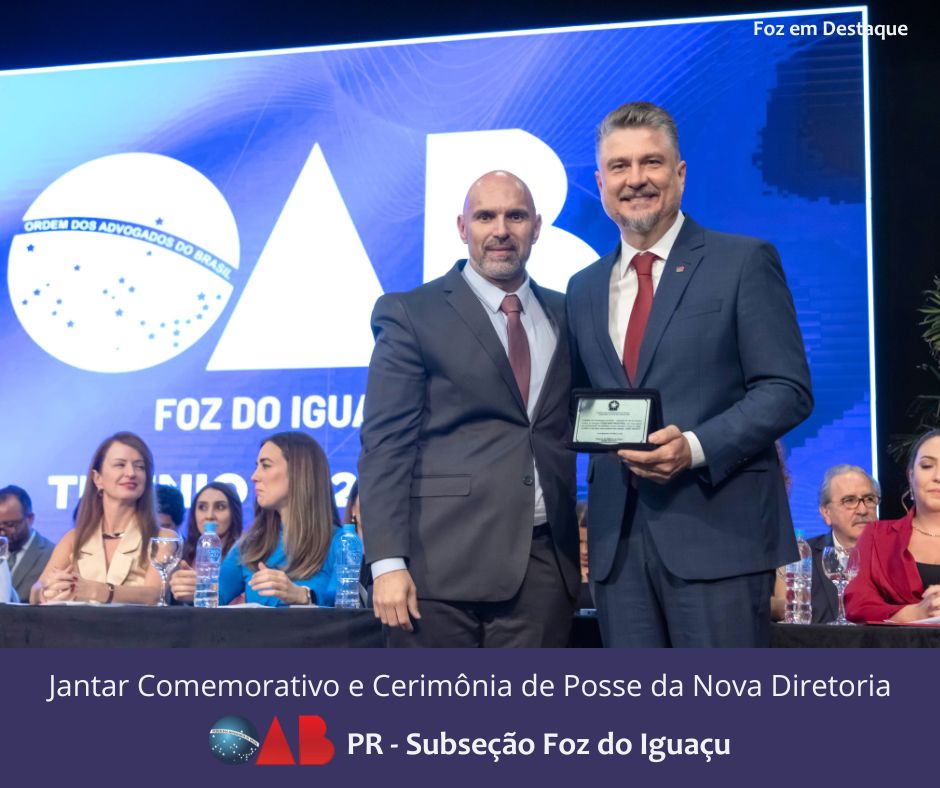 POSSE OAB FOZ STATEREZINHA Dr. Rogério Oscar Botelho - Dra. Graciela Iurk Marins - DR HUGO
