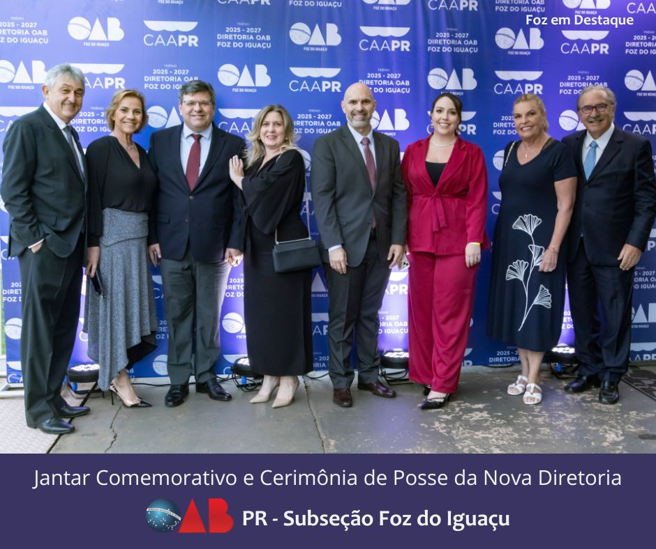 POSSE OAB FOZ STATEREZINHA Dr. Rogério Oscar Botelho - Dra. Graciela Iurk Marins - DR GILDER