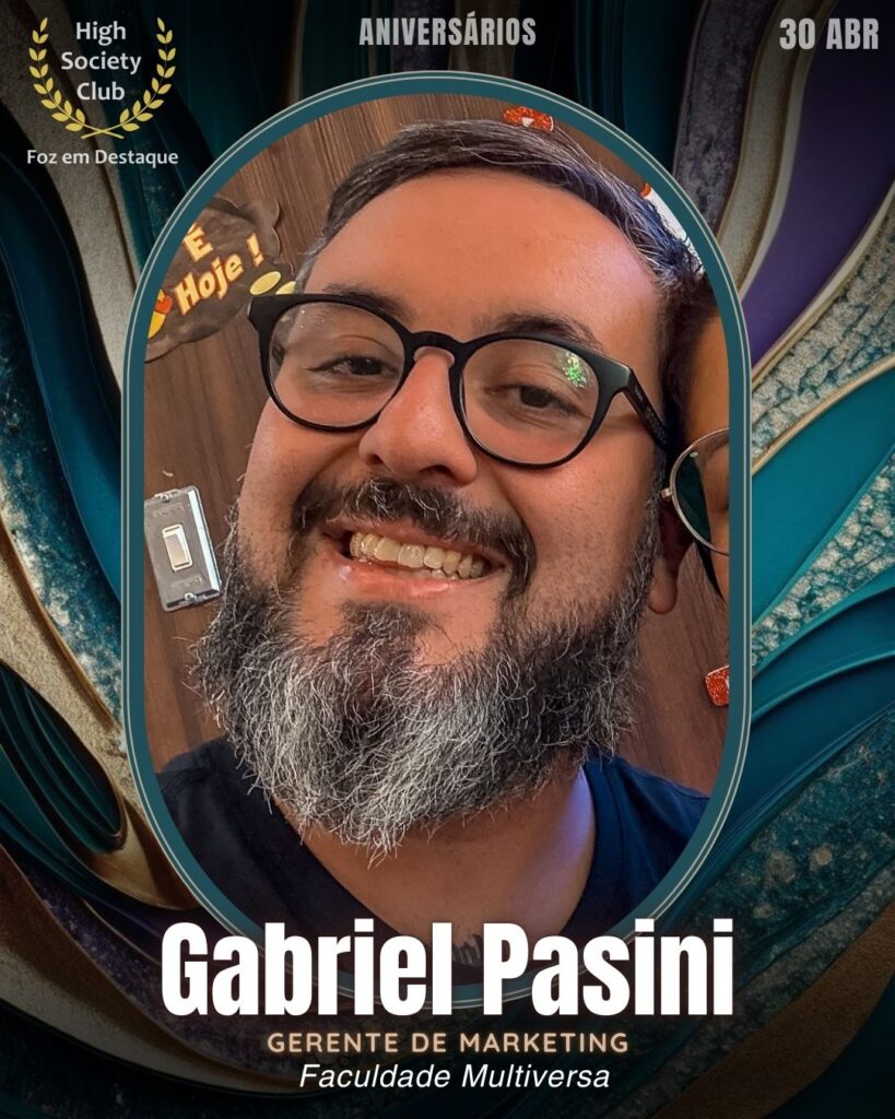 Gabriel Pasini
Gerente de Marketing - Faculdade Multiversa