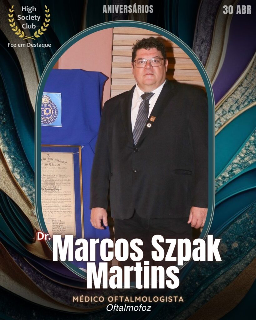 Dr. Marcos Szpak Martins
Médico Oftalmologista - Oftalmofoz