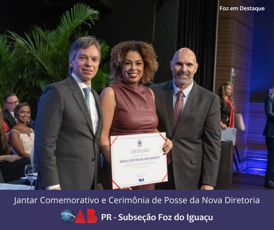 POSSE OAB FOZ STATEREZINHA Dr. Rogério Oscar Botelho - Dra. Graciela Iurk Marins