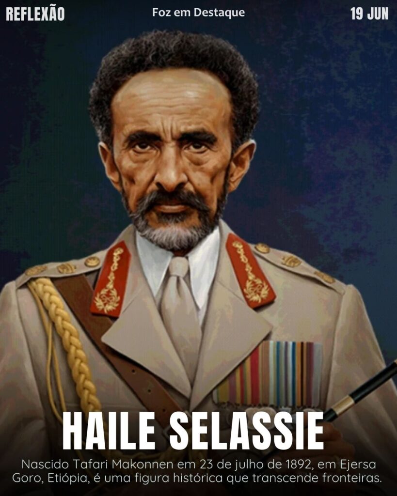 "Enquanto a cor da pele for mais importante que o brilho dos olhos, haverá guerra." (Haile Selassie)
Reflexão 19 de abril 2025 Foz em Destaque "Sua Vida mais divertida".