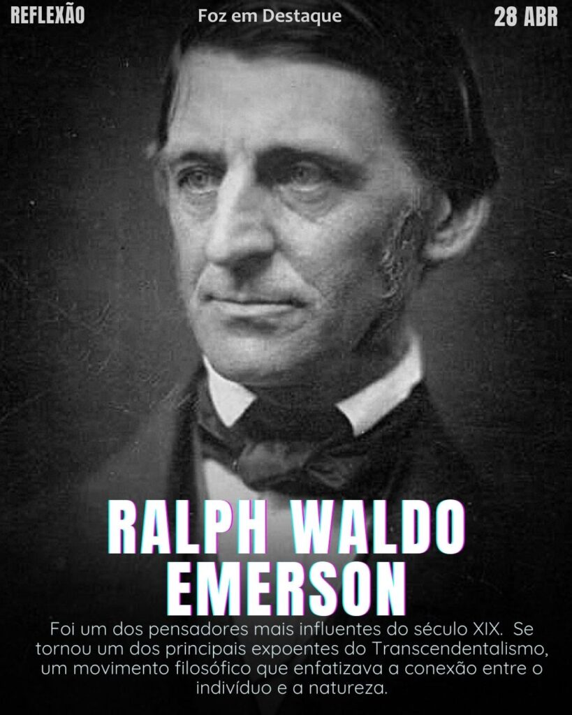 "O maior enganado é aquele que engana a si próprio."  (Ralph Waldo Emerson)
Reflexão 28 de Abril 2025 Foz em Destaque "Sua Vida mais divertida".