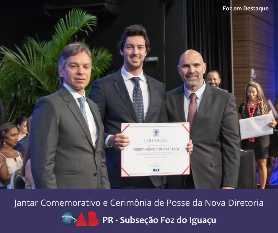POSSE OAB FOZ STATEREZINHA Dr. Rogério Oscar Botelho - Dra. Graciela Iurk Marins
