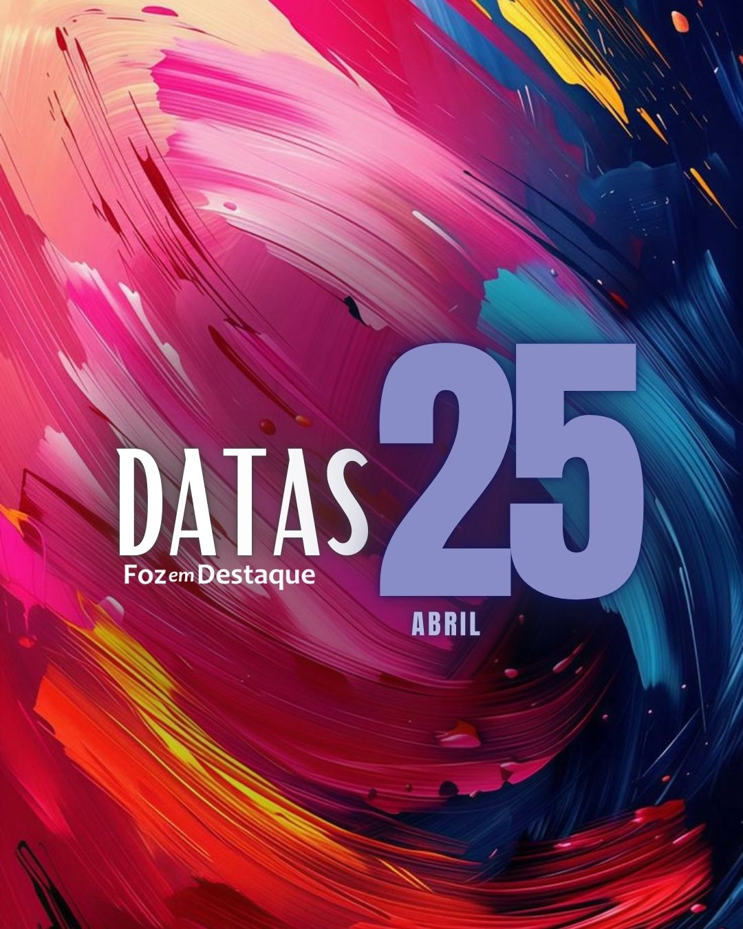 Datas 25 de Abril 2025 4
